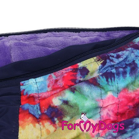 Warm Overall " Fancy " Violet-Multicolor Female/Hündin