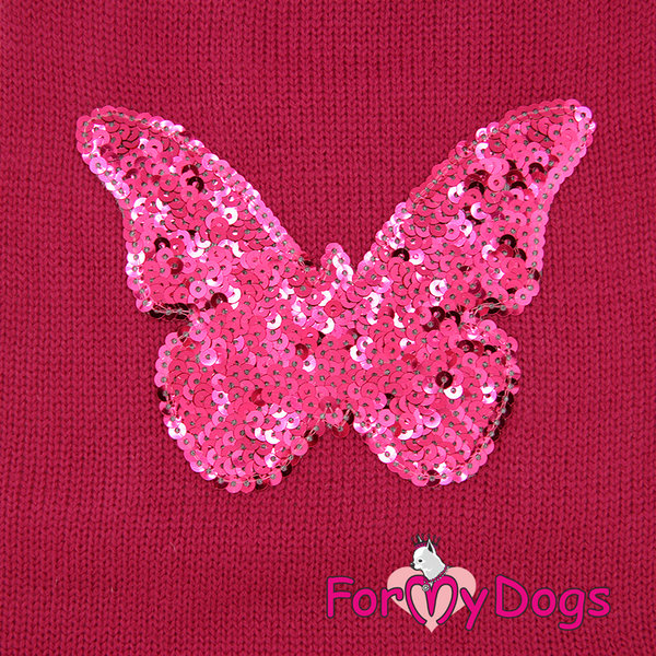 Sweater " Butterfly " pink